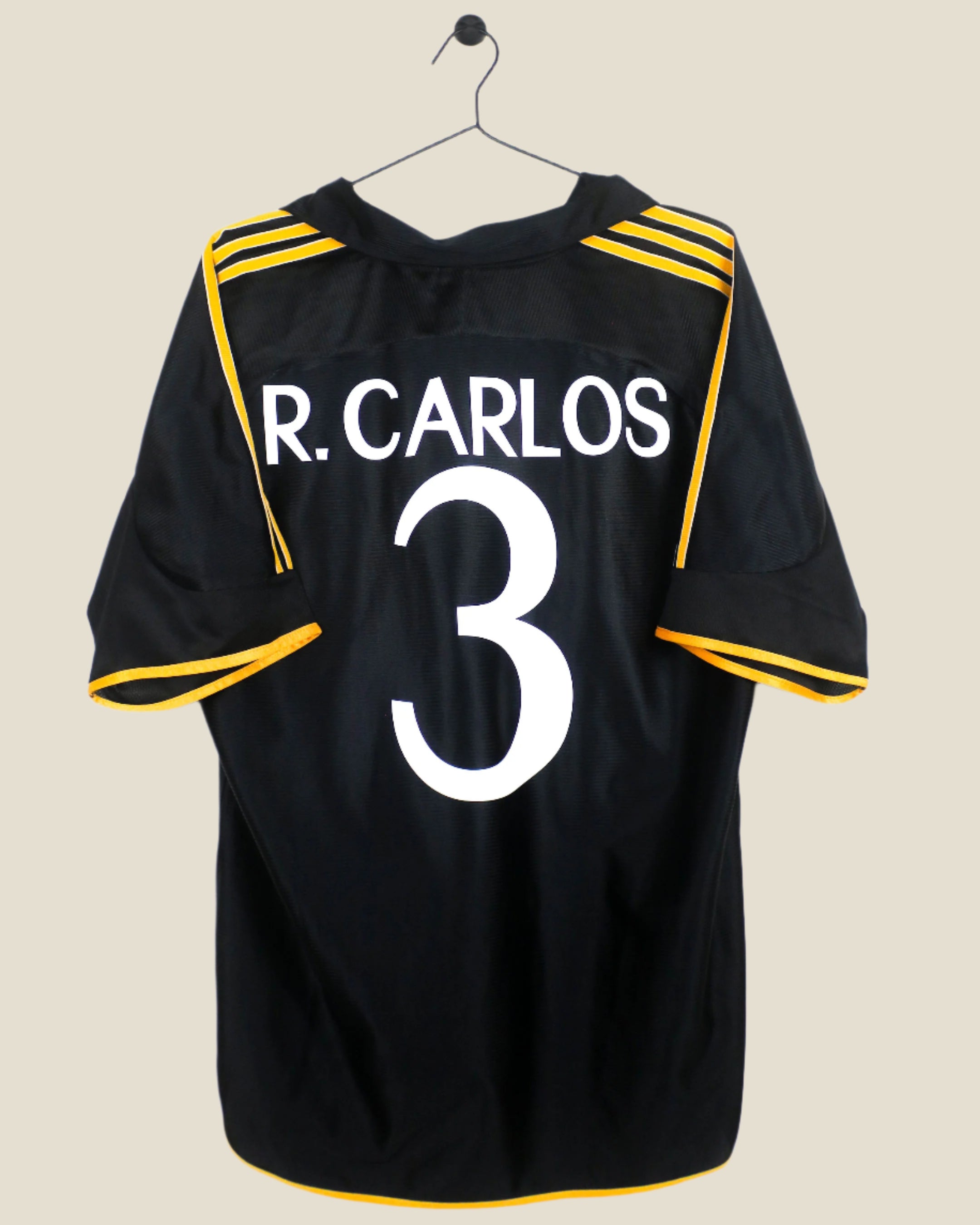 REAL MADRID 1999/00 CARLOS #3 AWAY SHIRT (L) ADIDAS – Kick Off Vintage