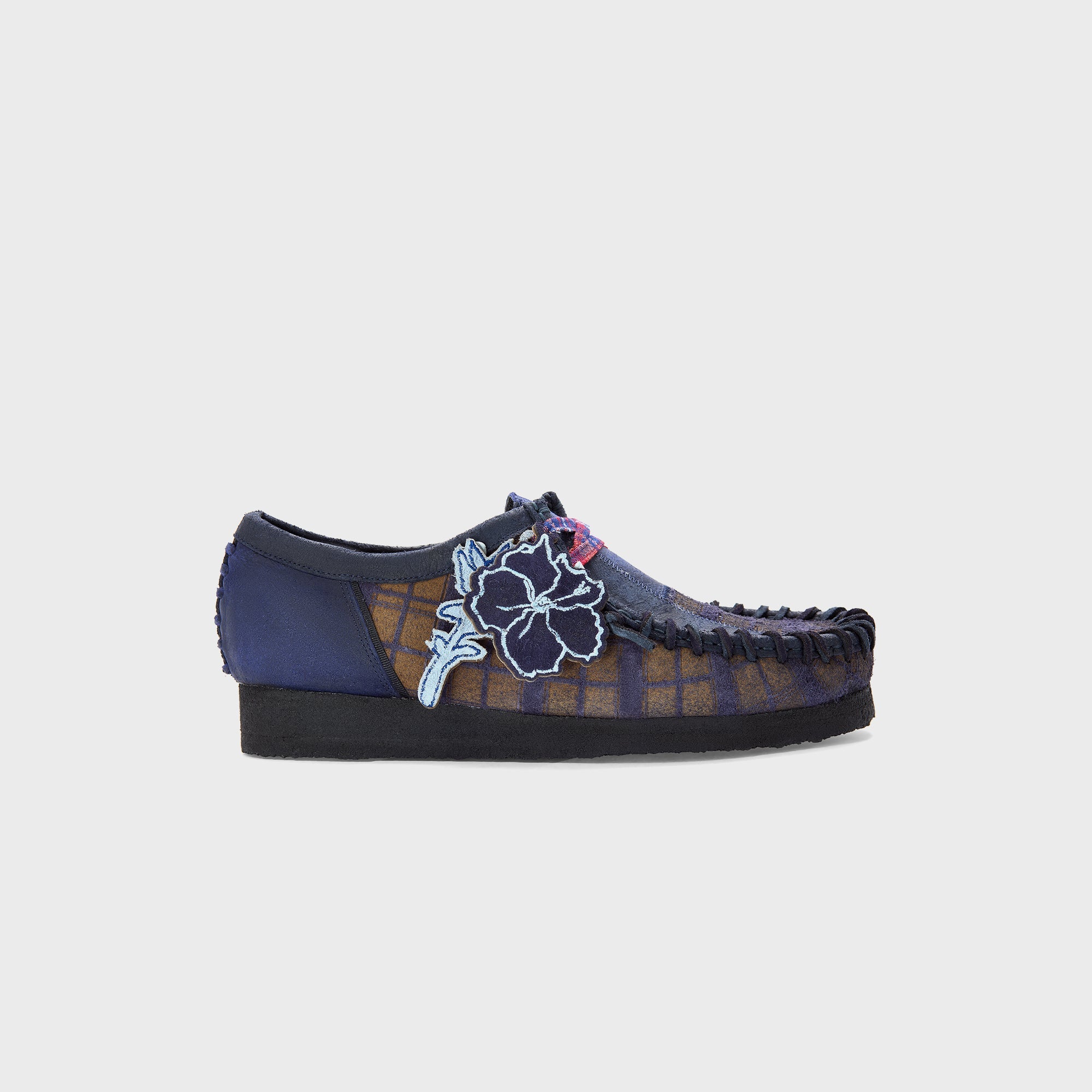 Clarks x Nicholas Daley Wallabee - Navy Combi – Kith