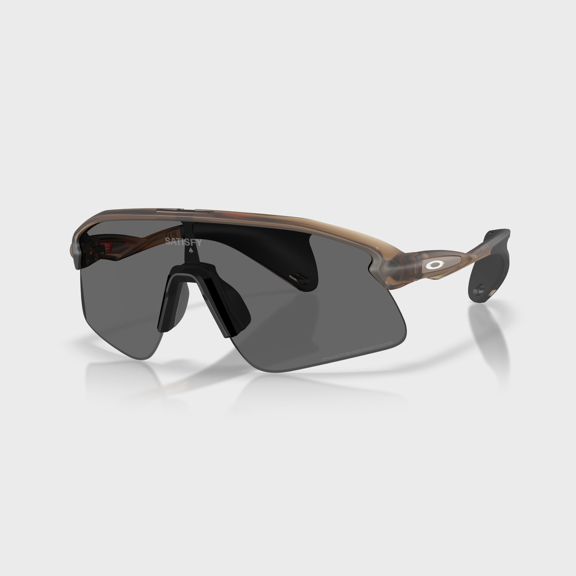 Oakley x SATISFY Stunt Devil - Matte Brown Smoke / Photochromic – Kith