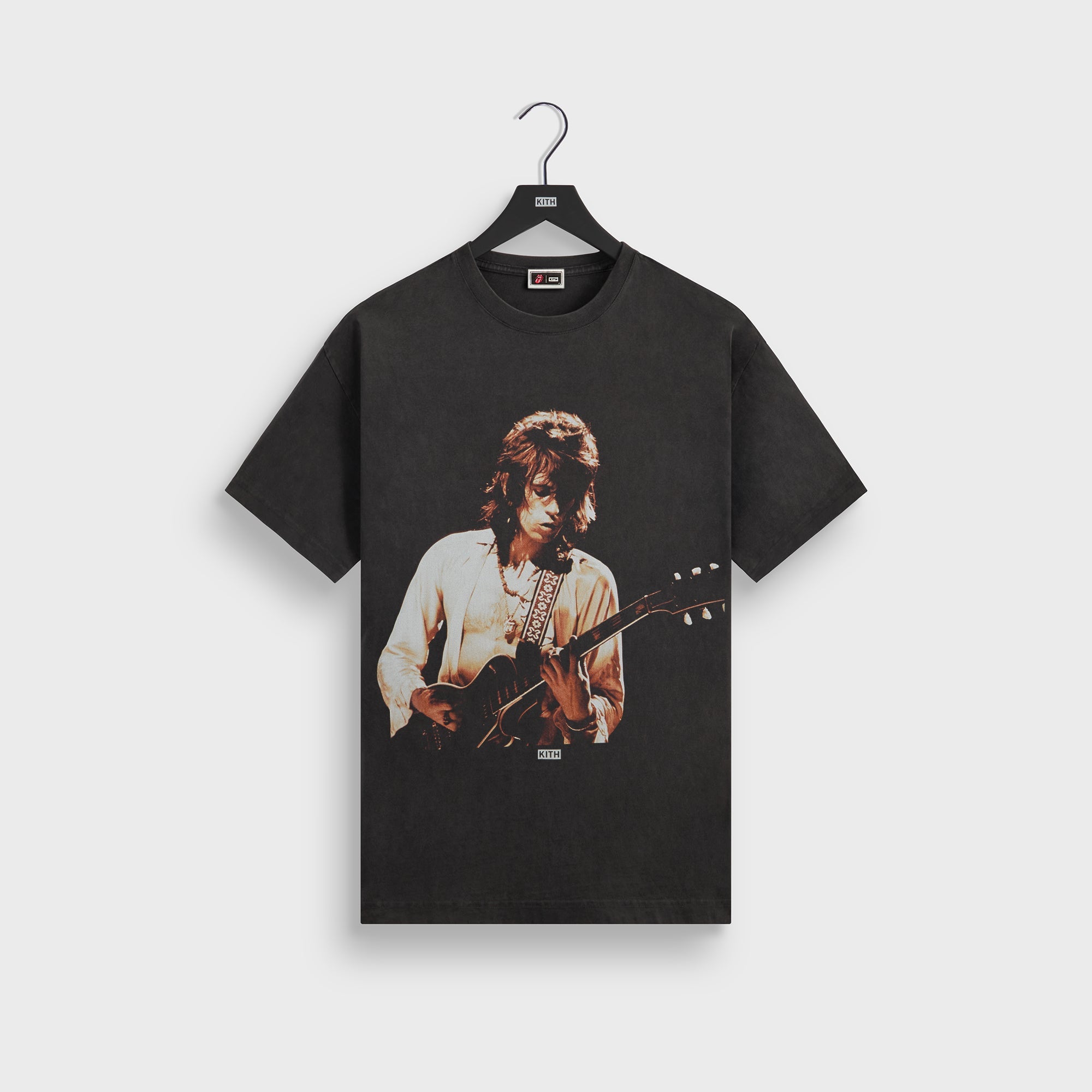 Kith for The Rolling Stones Keith Richards Concert Photo Vintage Tee -