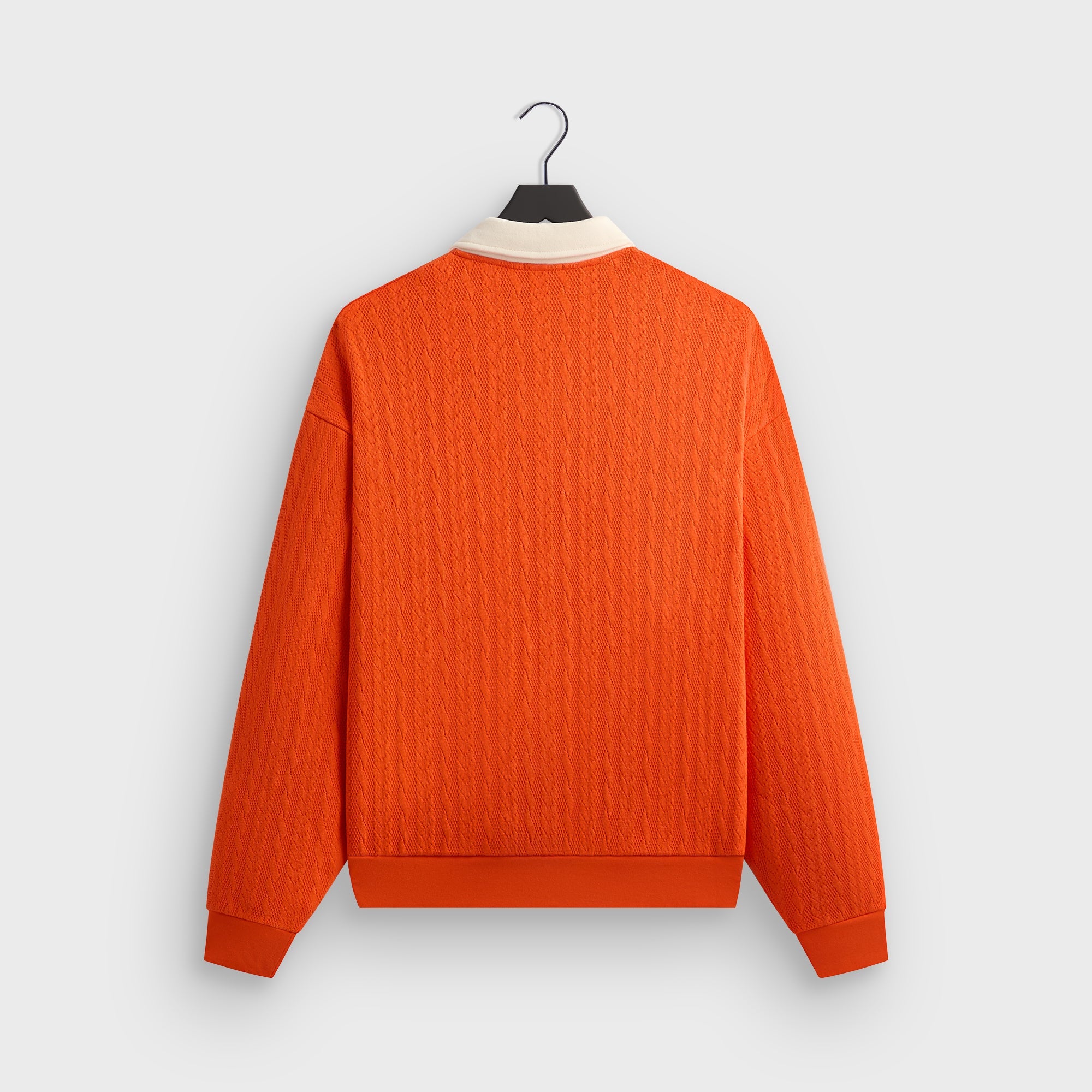 Kith for the New York Yankees Cable Fleece Nelson Sweatshirt - Poppy