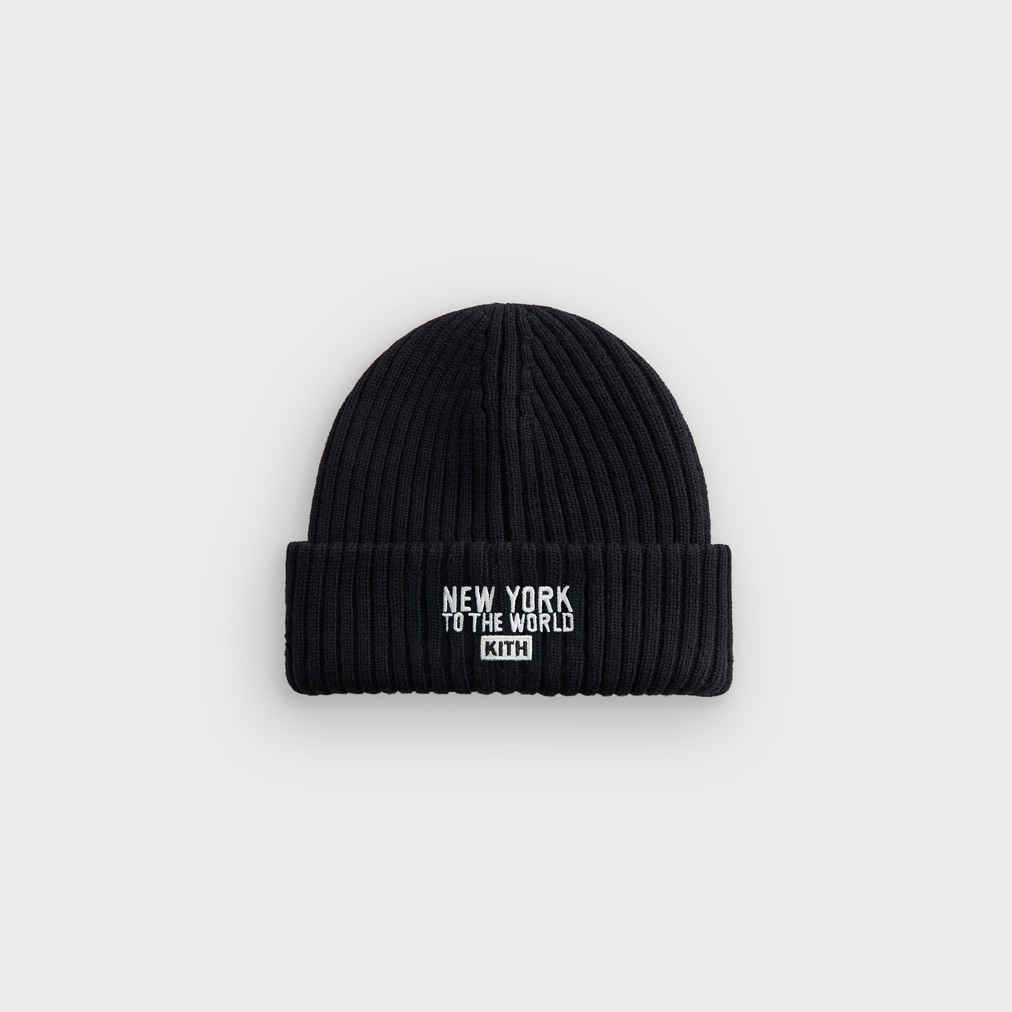 Kith & New Era for the New York Rangers Centennial Knit Beanie - Black