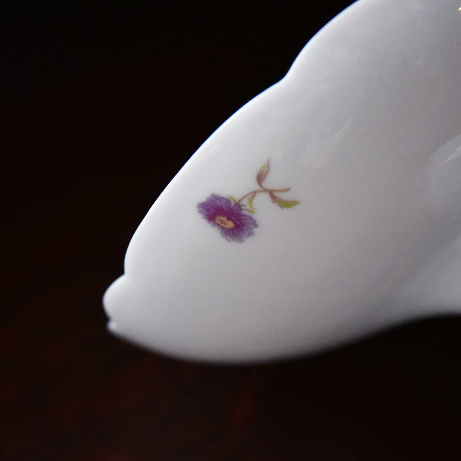 フランス アンティーク コンポティエ コンポート フルーツ皿 TAW-444D