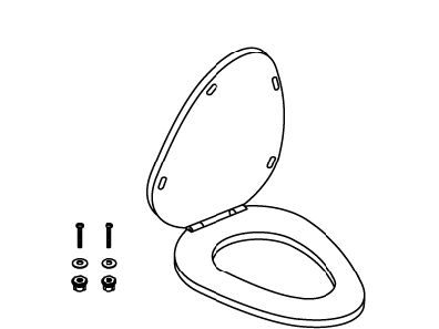 Lustra™ Toilet Seat | K-74919-0 | KOHLER