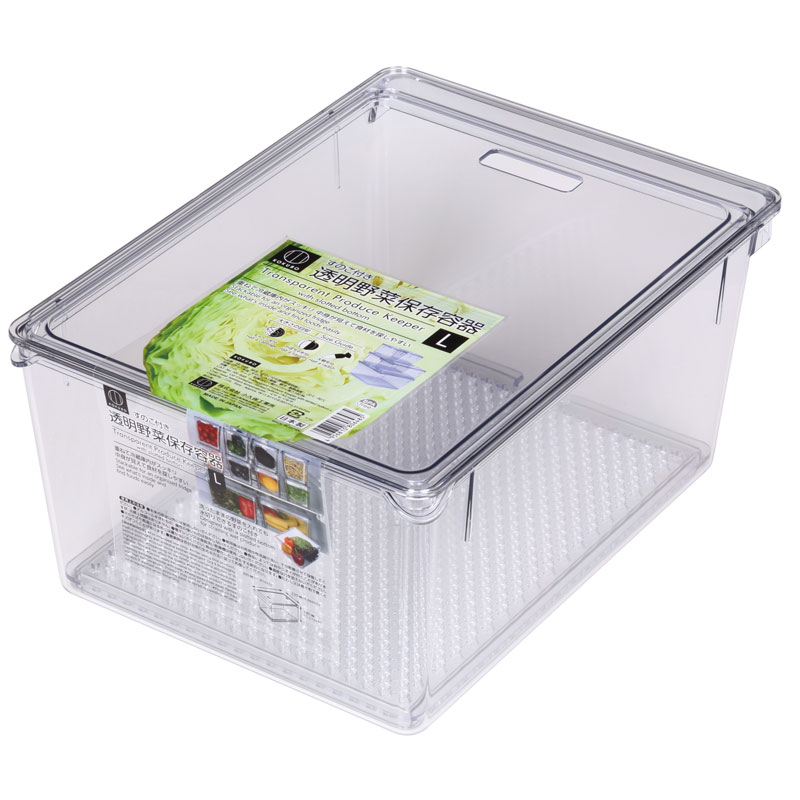 すのこ付き透明野菜保存容器 L | 商品情報 | KOKUBO 小久保工業所