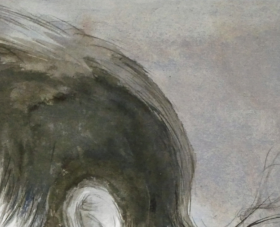 天野喜孝「ブラックジャク イン ニューヨーク」ミクスドメディア 版画