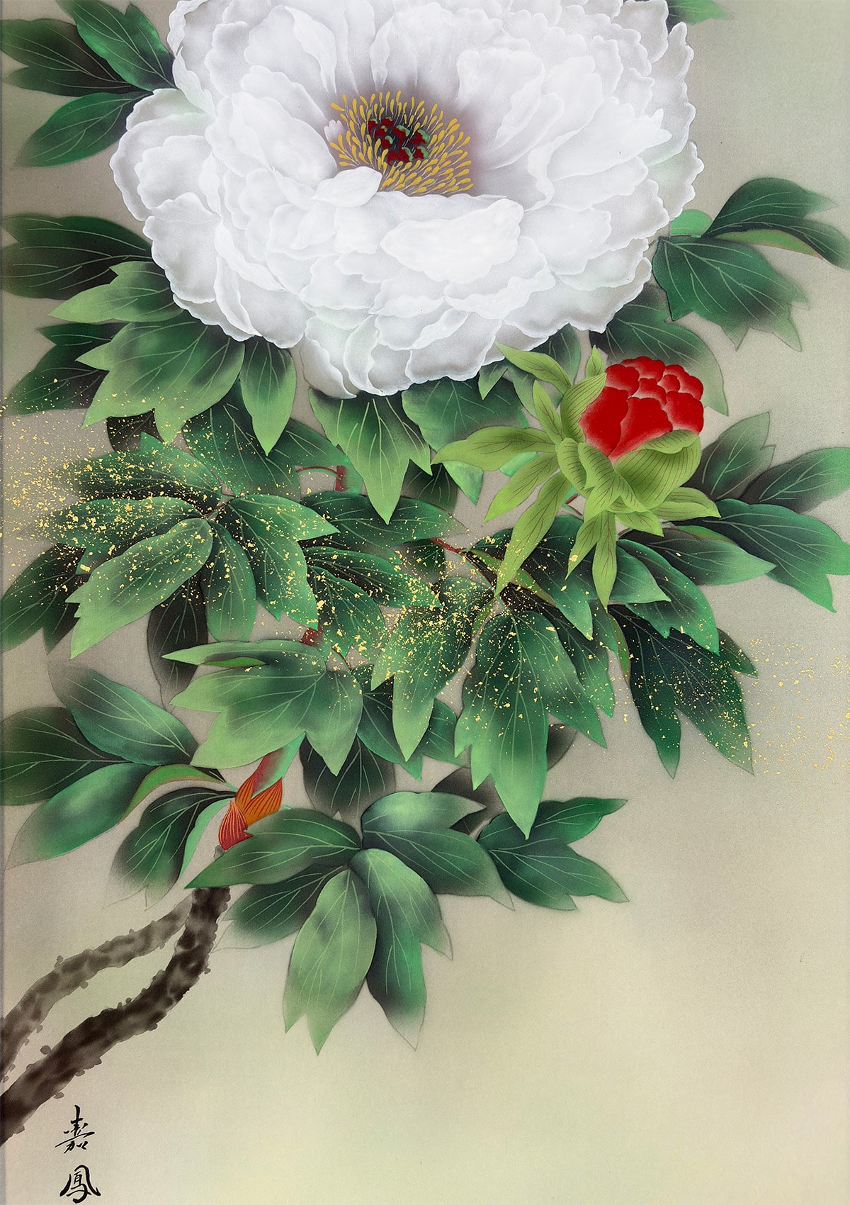 牡丹｜新・古美術 高美堂（こうびどう）｜掛軸販売・通販・買取｜骨董