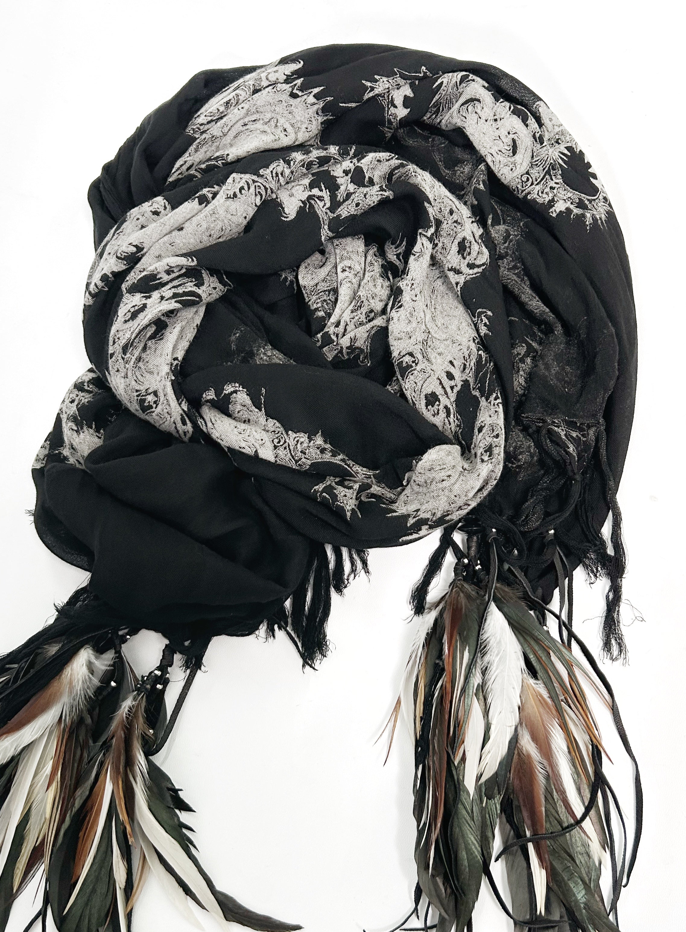 1402-ST02 Magnolia Long Stole 02 – KMRii OFFICIAL ONLINE STORE