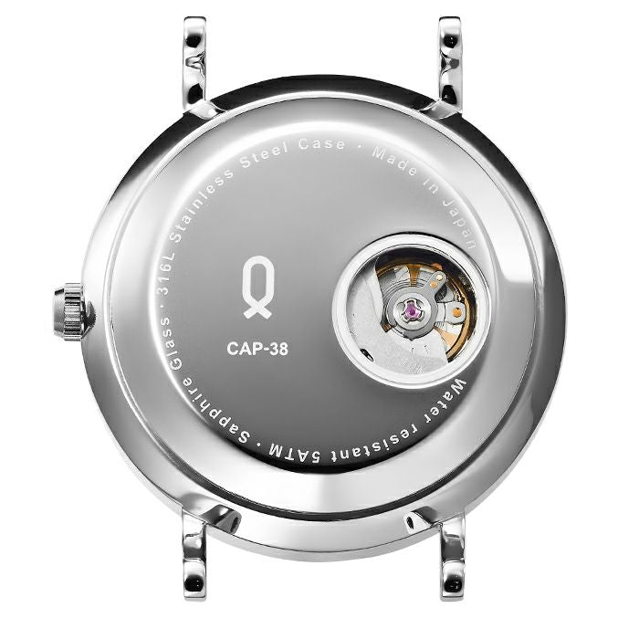 Knot CAP-38SVWH1 腕時計 メンズ レディース クォーツ ホワイト 日本製