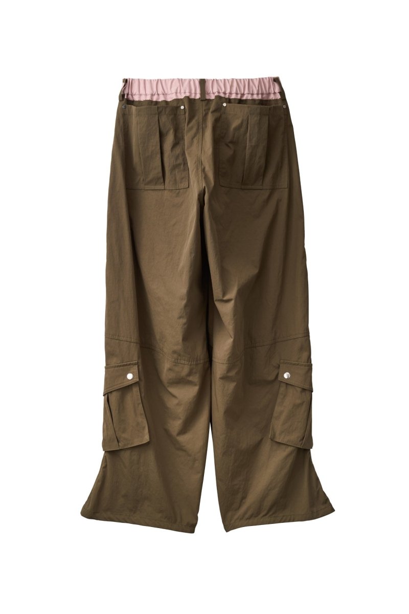 docking nylon pants(unisex)/khaki | KNUTH MARF