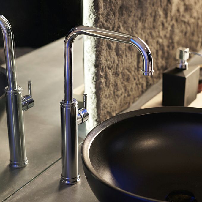 SANEI シングルワンホール洗面混合栓 K4741NJV-2T-13 クロム｜建材