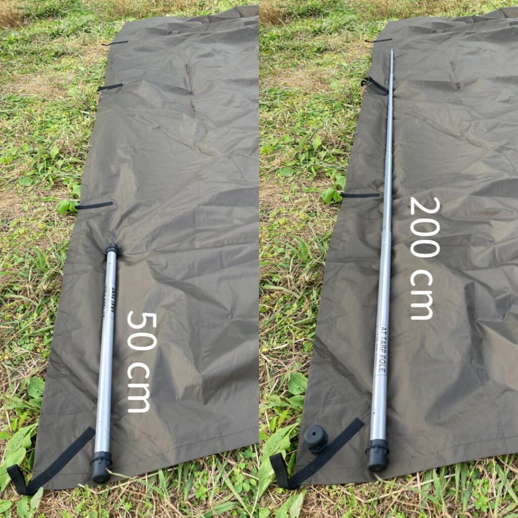 ARAI TENTアライテント コンパクトポール 200cm 2本セット ARAI TENT