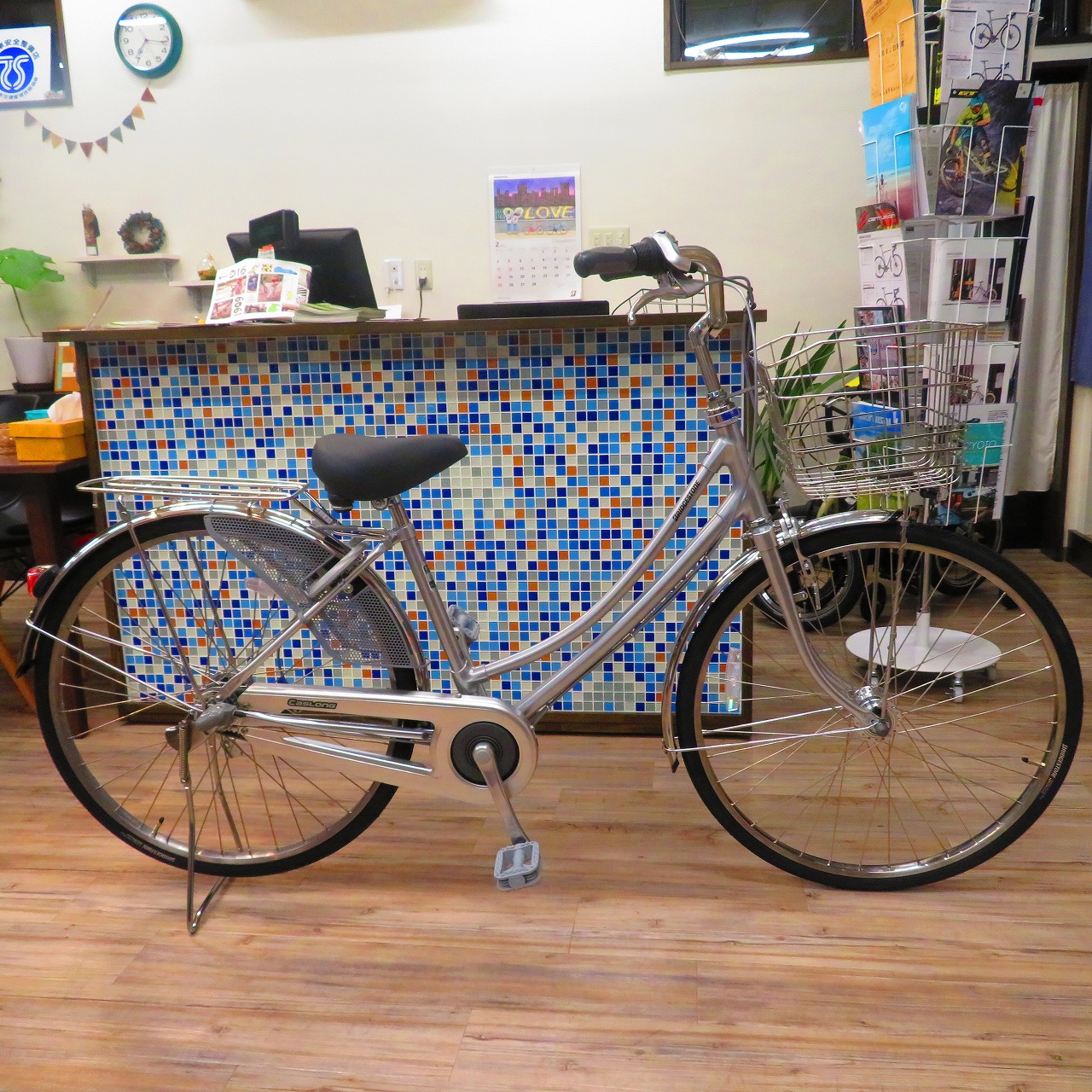 滋賀の通学自転車 その③【ブリヂストン/キャスロングデラックス