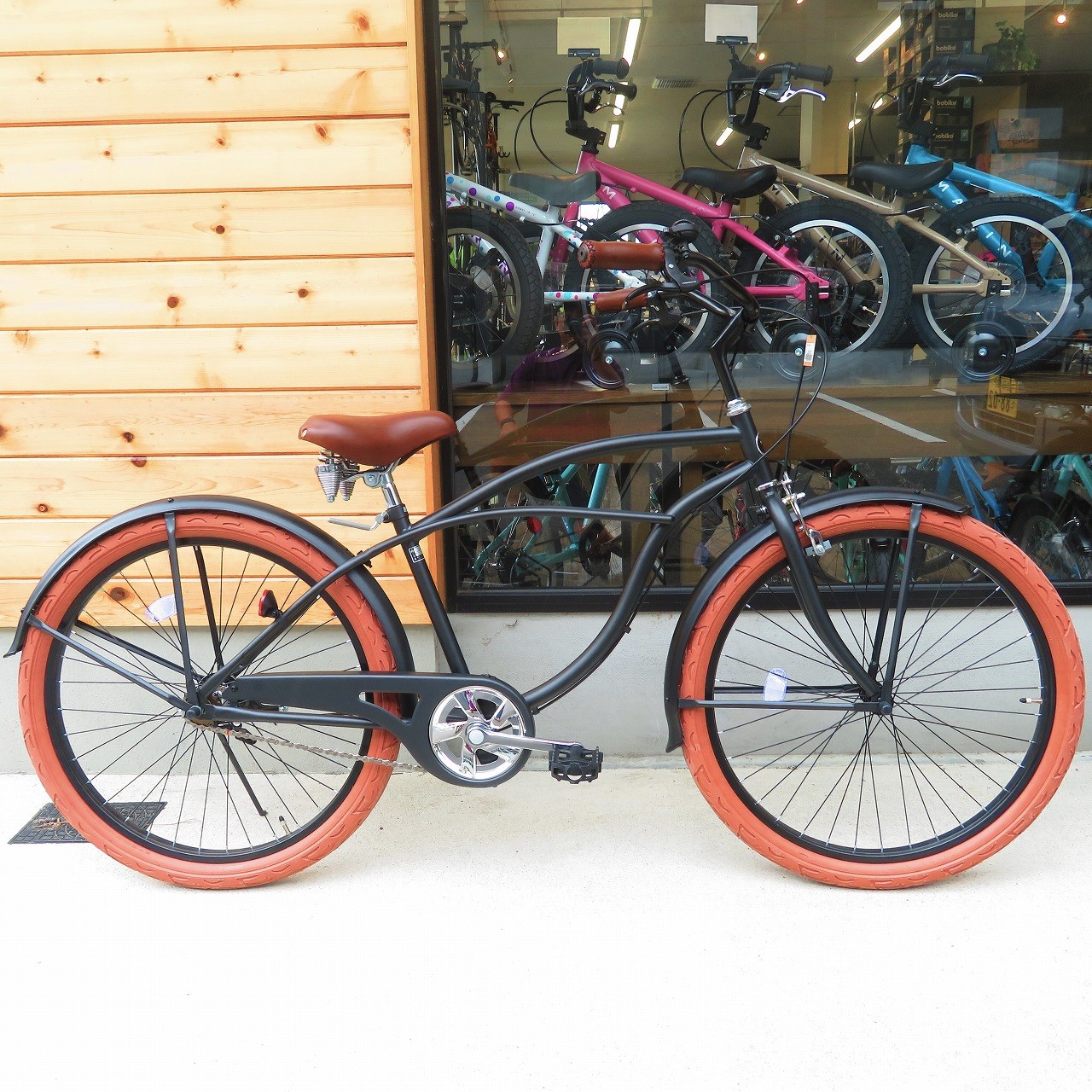 ビーチクルーザー～ お気楽なデザイン&クッション性抜群のりごごち