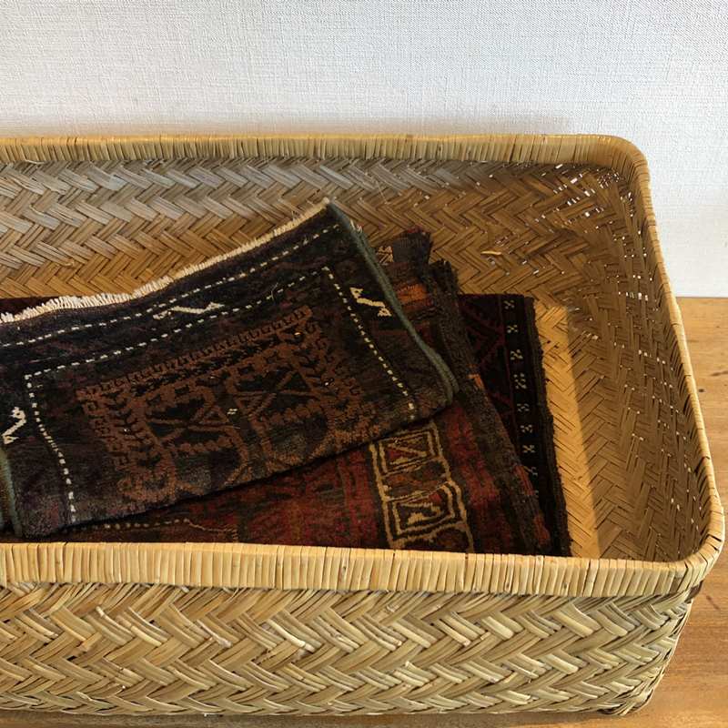 端正で美しい収納箱、竹編み行李 | 暮らしとおしゃれの編集室