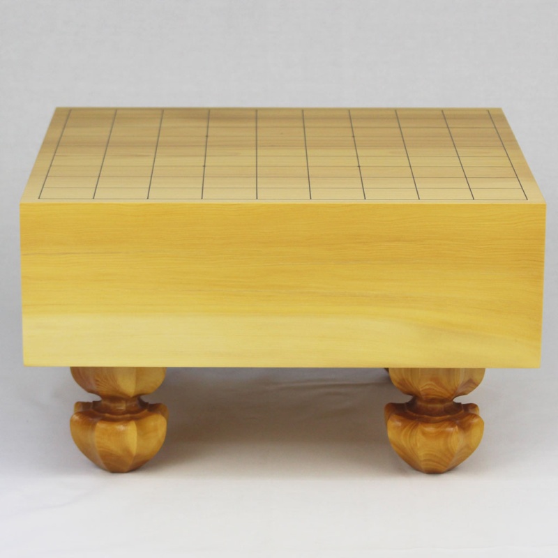 日本産】本榧脚付将棋盤 4寸板目 23Z261