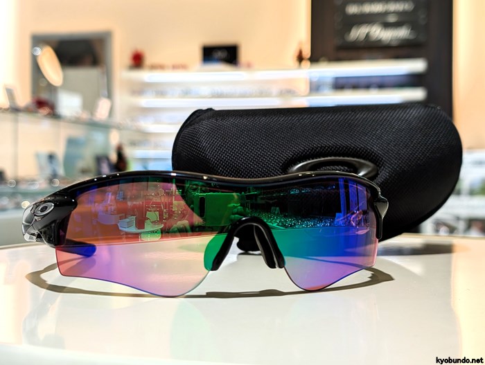 オークリーレーダーロックパス ゴルフに適したG30レンズ。換えレンズは