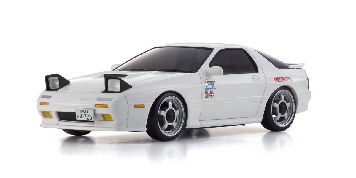 MINI-Z AWD INITIAL-D MAZDA RX-7 FC3S Readyset 32611W - KYOSHO RC