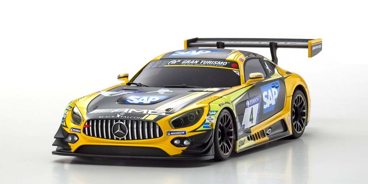 MINI-Z RWD readyset Mercedes-AMG GT3 No.4 24H Nurburgring 2018