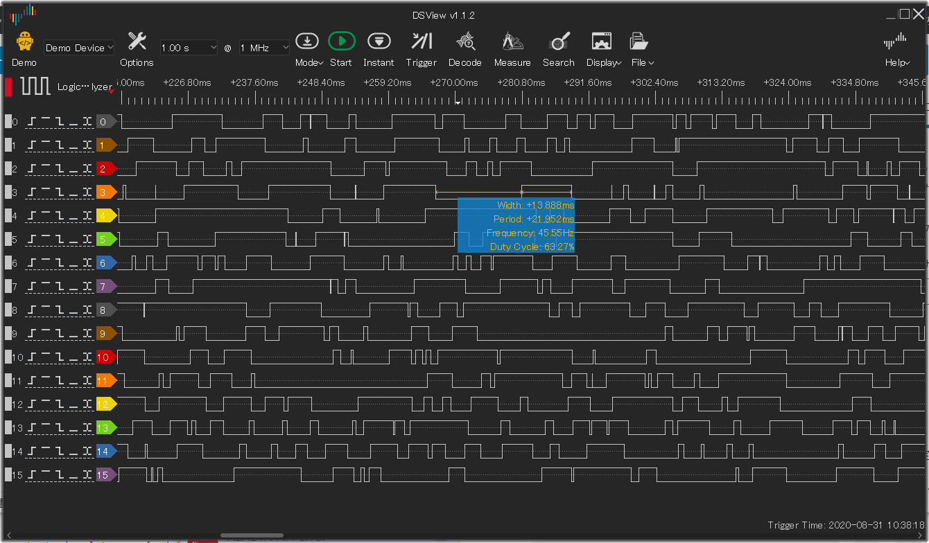 DSLogic Plus 400MHz 16Chロジックアナライザ | Lang-ship