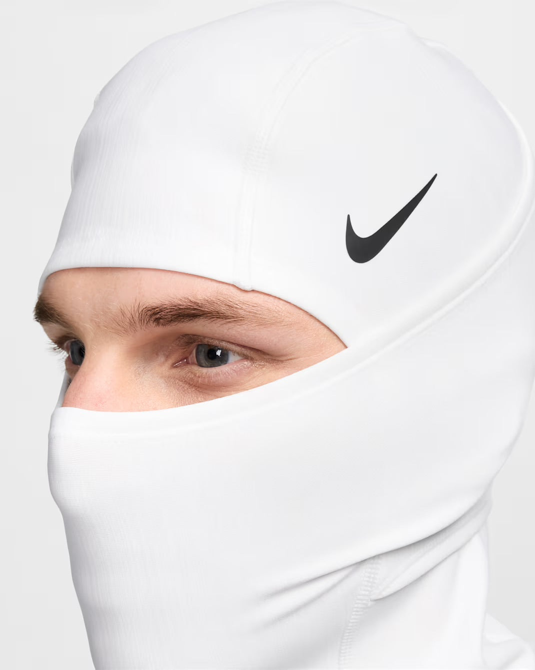 Nike Pro THERMA-FIT Hyperwarm Hood Black/White Ski Mask “Sheisty