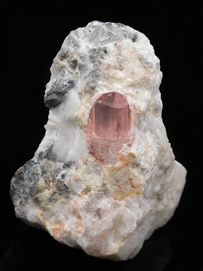 ピンクトパーズ Topaz 鉱物たちの庭