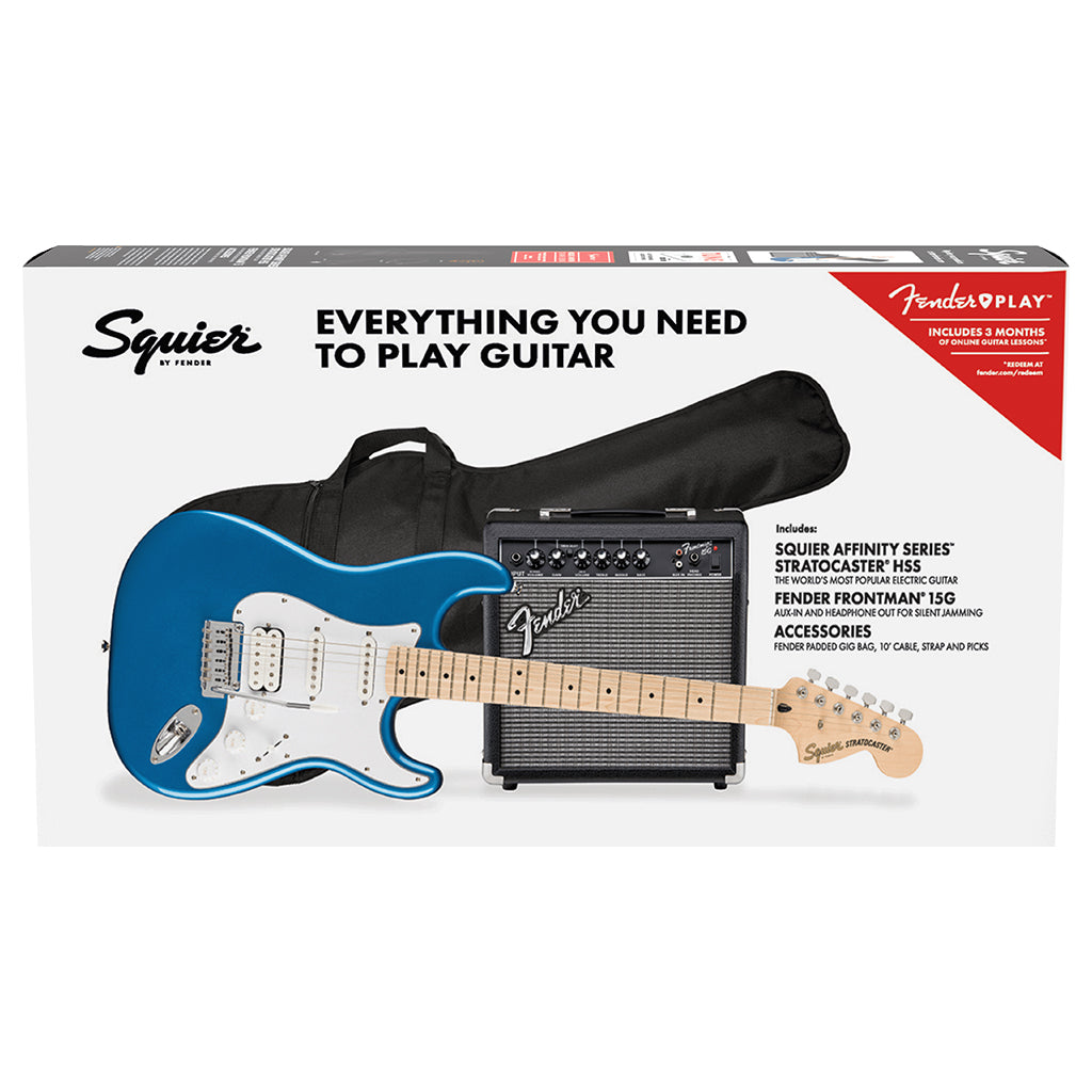 Fender Squier Affinity Series Stratocaster HSS Pack - Lake Placid