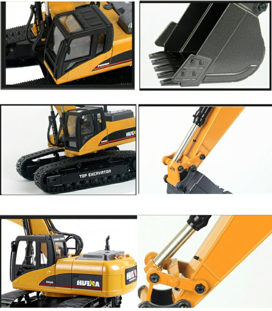 アップグレード版 V4 油圧ショベル 人気 ラジコン RC フルメタルモデル