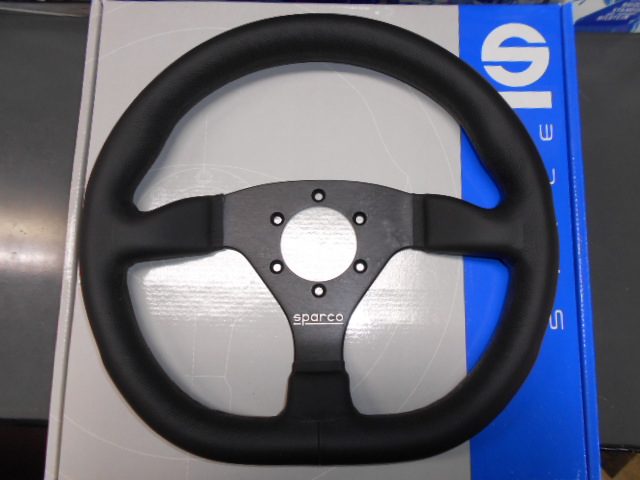 SPARCO スパルコ ステアリング L360 ブラックレザー – ラ・アン