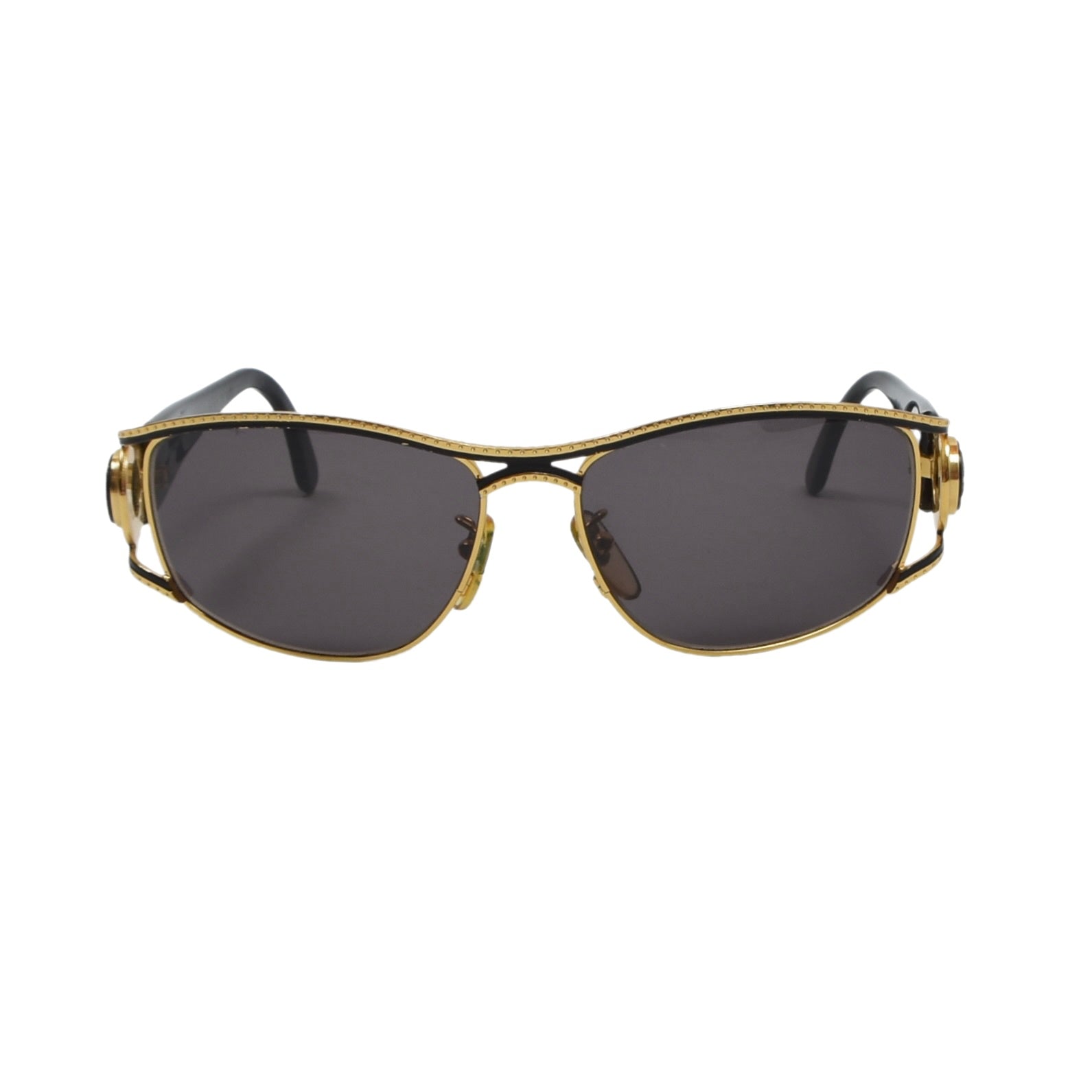 Fendi Mod. 7025 Col. 103 Vintage Sunglasses - Gold & Black – Leot