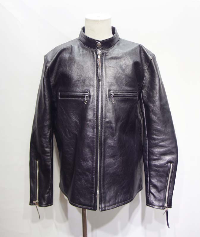 BUCO J-100 シングルライダース サイズ42 サイズ直し - 革製品の修理