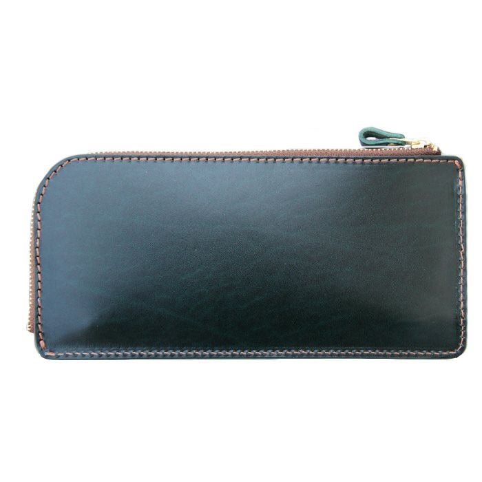 公式サイト・薬院本店限定/ルガトショルダー／薄マチL字ZIP長財布