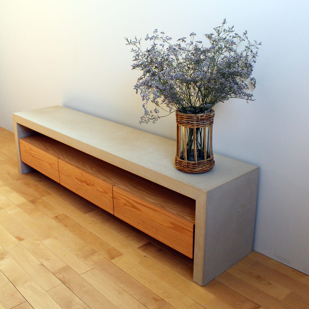 モールテックスで作るテレビボード