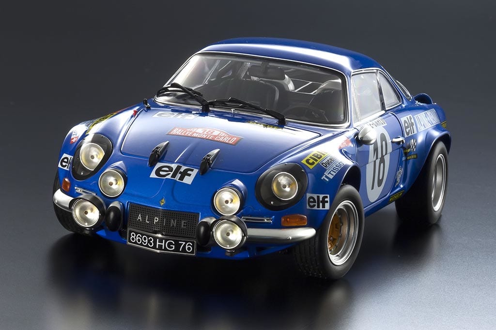 新製品【京商】WRCの初代チャンピオン・アルピーヌA110を再現したダイ