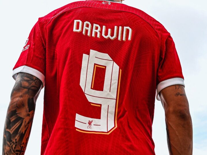 リバプールFC ヌネェス 9番 23-24 3rdユニ リバプールFC ヌネェス 9番