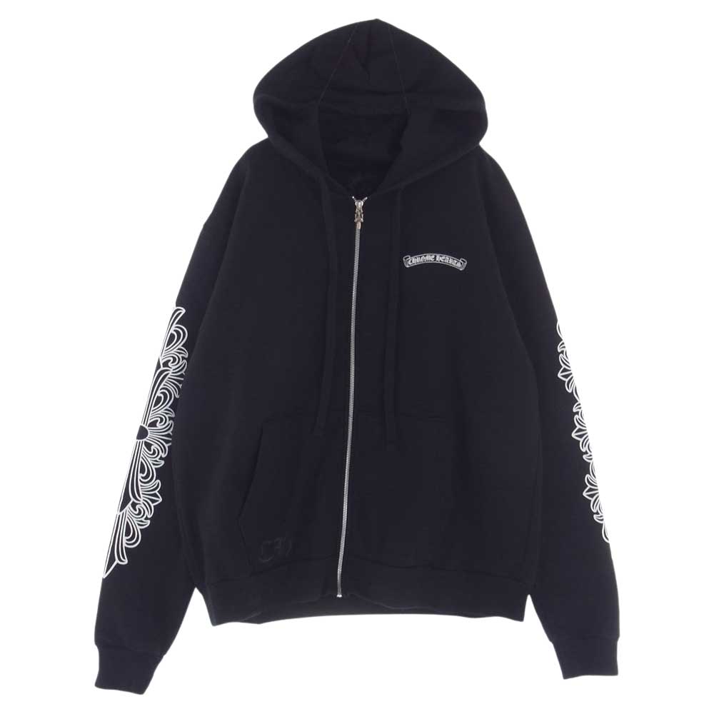CHROME HEARTS クロムハーツ（原本無） Dagger EyeChart ZIP Hoodie