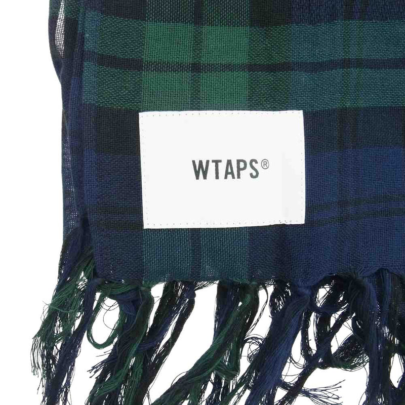 小物 wtaps / wrap / green 小物 WTAPS WRAP 01 SCARF COTTON GREEN