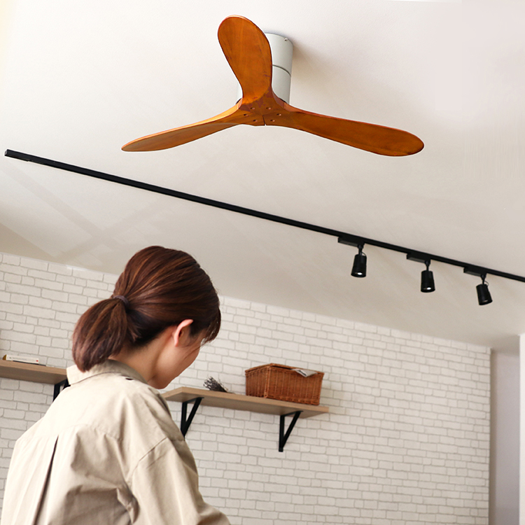 Modern Collection シーリングファン REAL wood blades JE-CF025