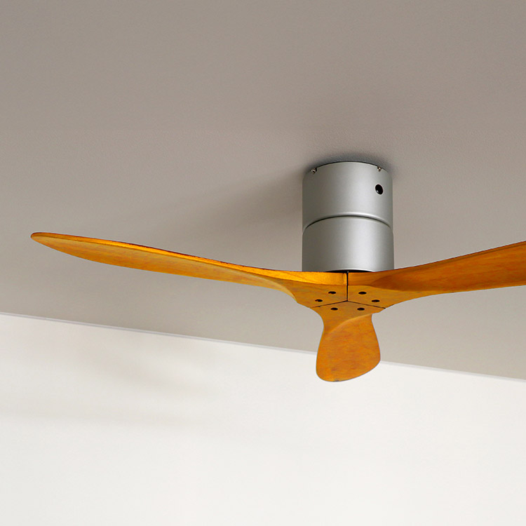Modern Collection シーリングファン DCモーター REAL wood blades JE