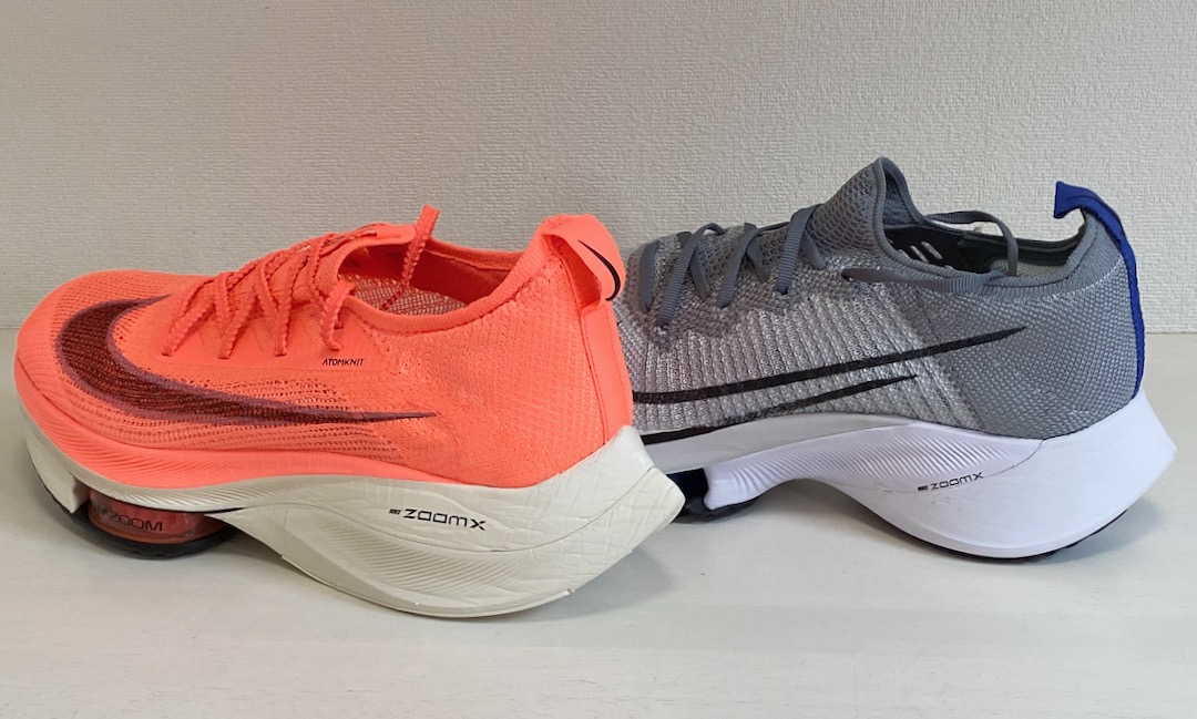 ナイキ アルファフライとテンポネクストの違いを比較・走り比べての