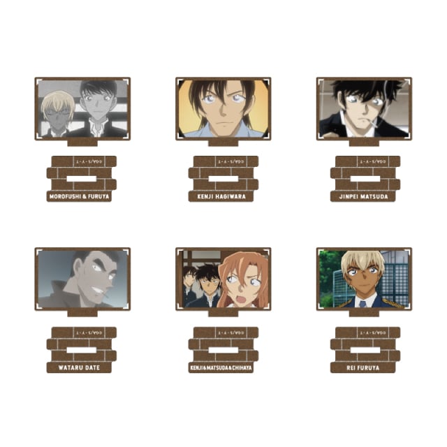 BOX】 『名探偵コナン』 場面写トレーディングメタリックミニアクリル