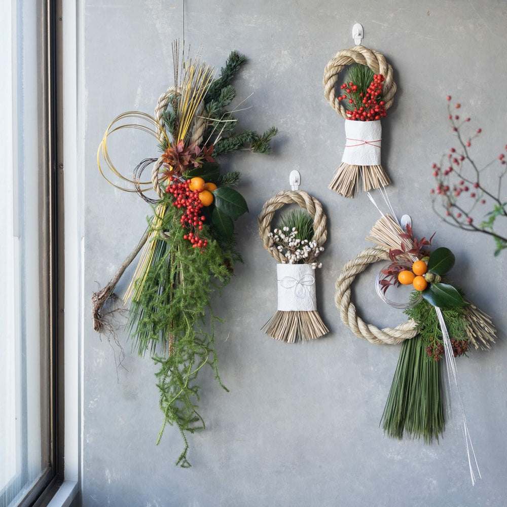 LIFFT正月2024】しめ飾り 白