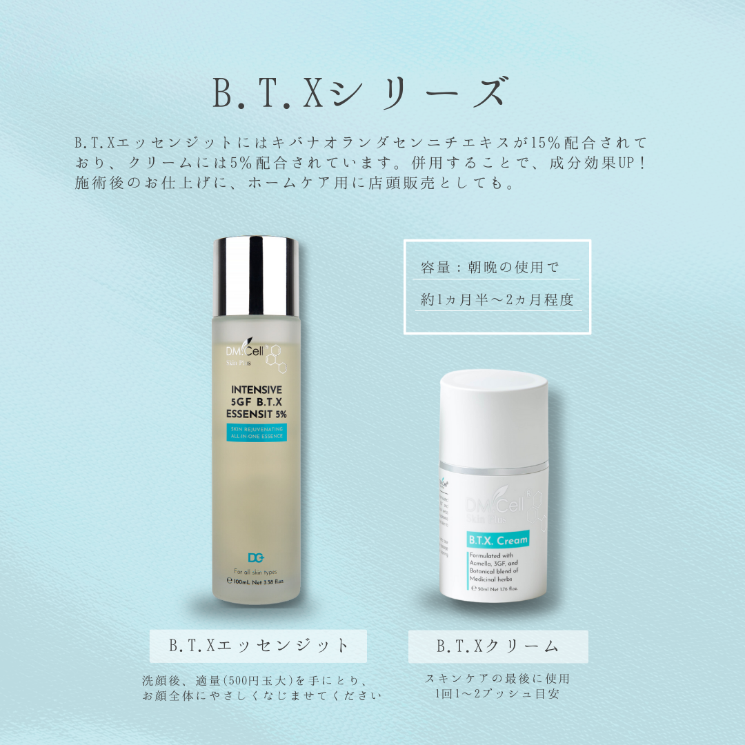 天然ボトックス成分でハリを改善｜B.T.X. エッセンジット化粧水 - LILISHA