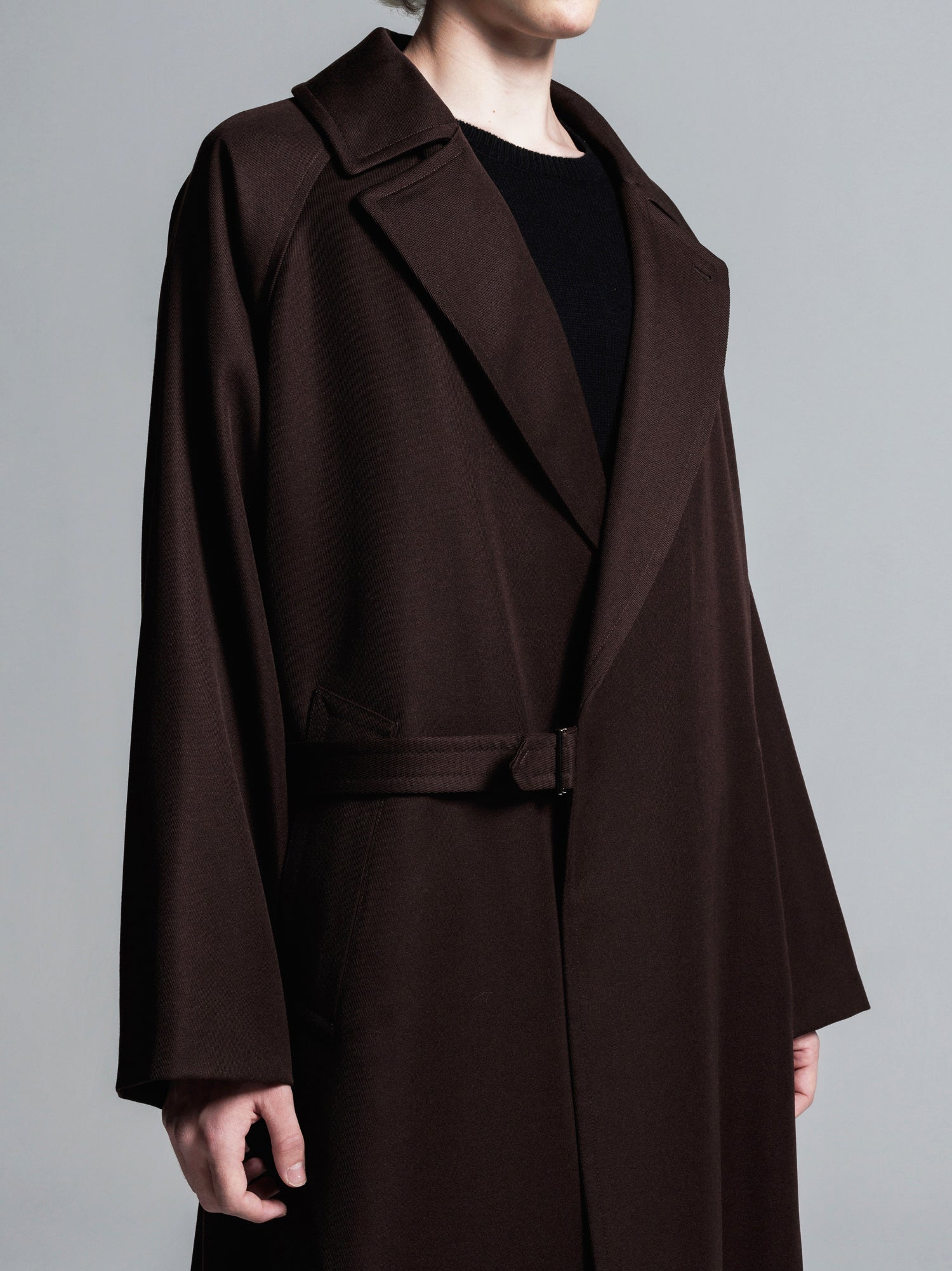 WOOL GABARDINE TIELOCKEN COAT | ウールギャバジンタイロッケンコート