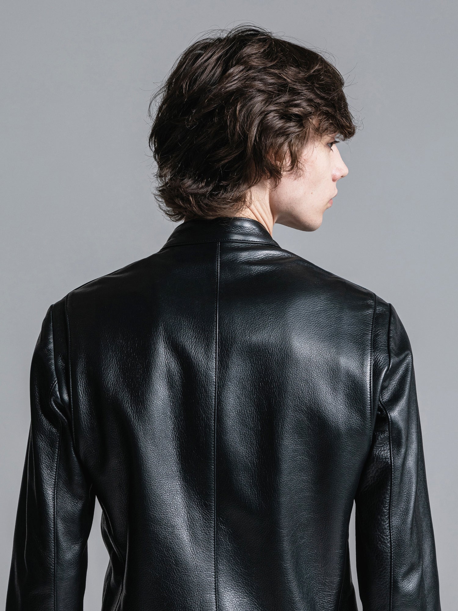LEATHER SINGLE RIDERS JACKET | レザーシングルライダースジャケット