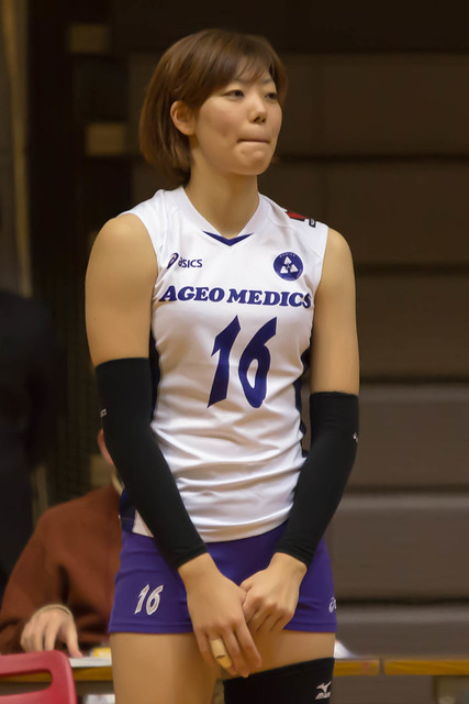 皆本明日香選手 | 今日はV・チャレンジリーグの上尾メディックスから2