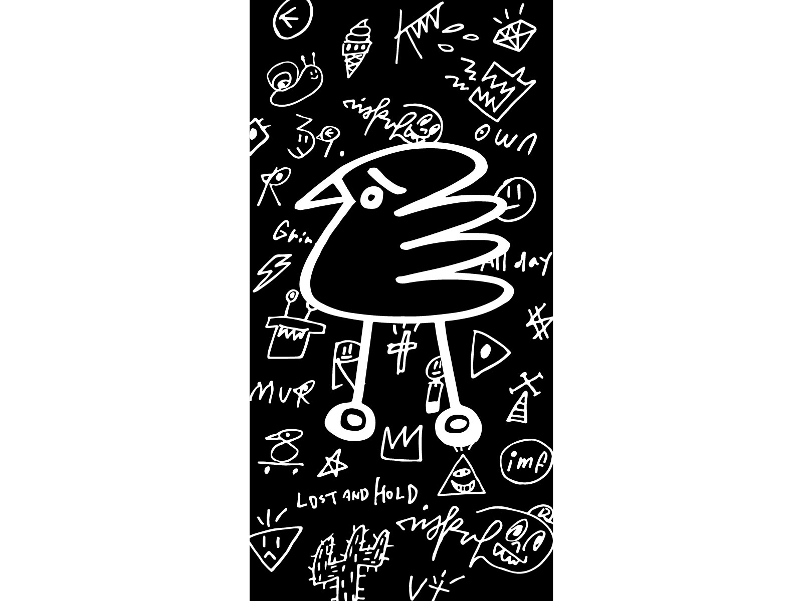 現代美術 DISKAH『DISKAH SMASH！』スプレー＆マーカー0317A 現代美術