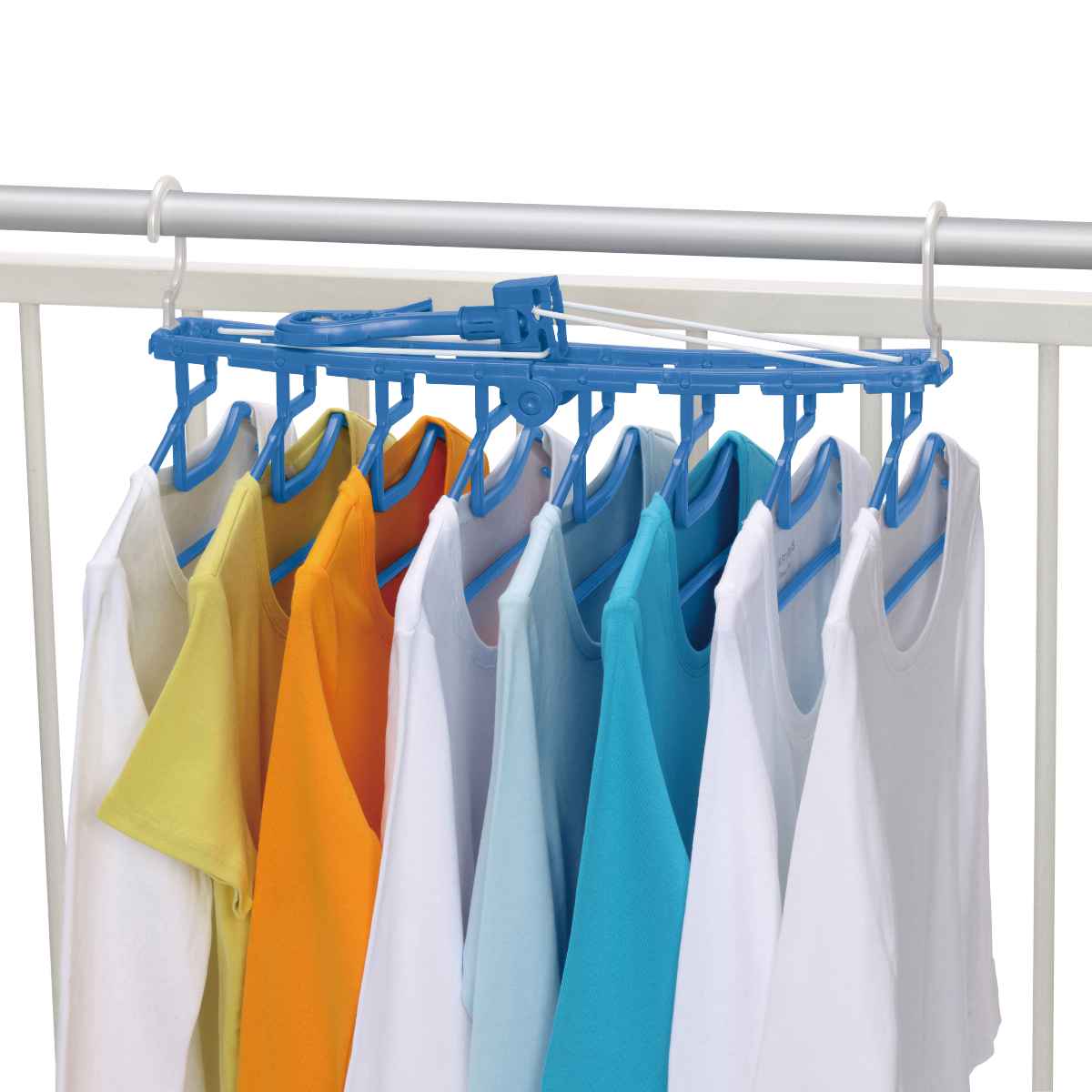 洗濯ハンガー 8連 ネオスール サイドフック付8連ハンガー （ 連結