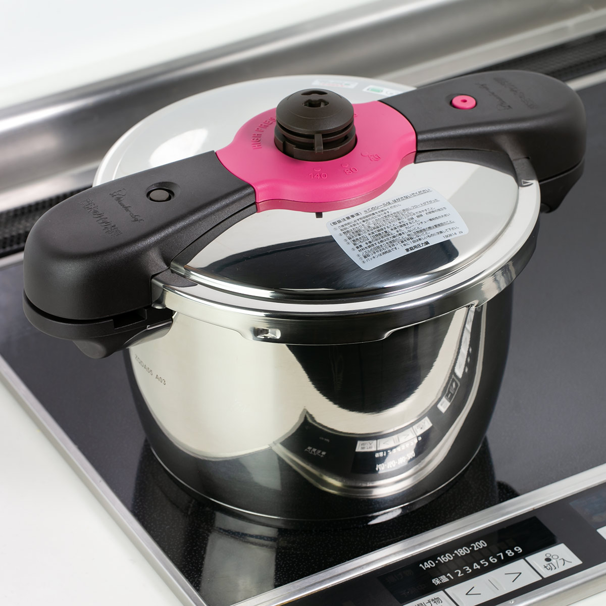 在庫処分特価】 圧力鍋 5.5L IH対応 魔法のクイック料理 両手鍋 レシピ