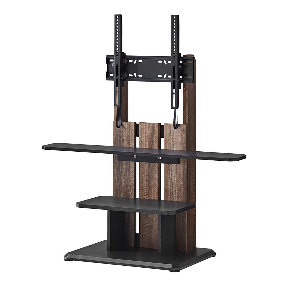 dショッピング |テレビ台 フロアスタンド 北欧風 キャスター付 55V型